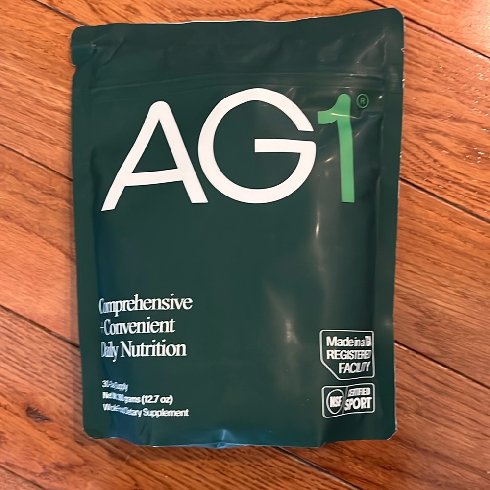 AG1 daily nutrition NEW Sealed bag